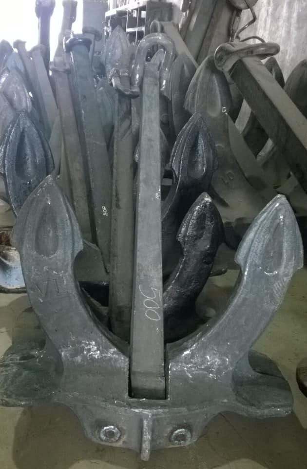 Ship anchors for supply
