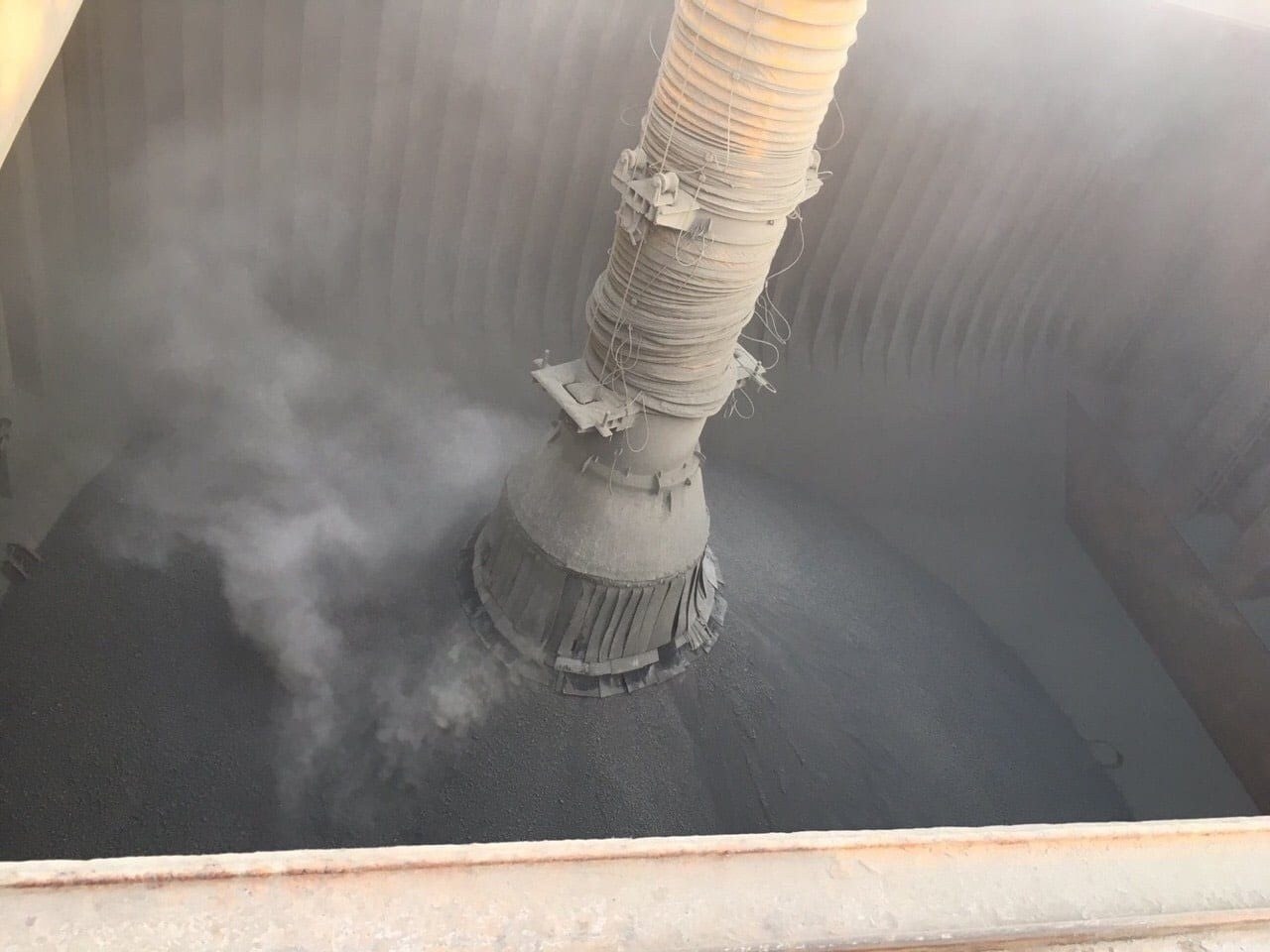 Fogging disinfection in the cargo hold