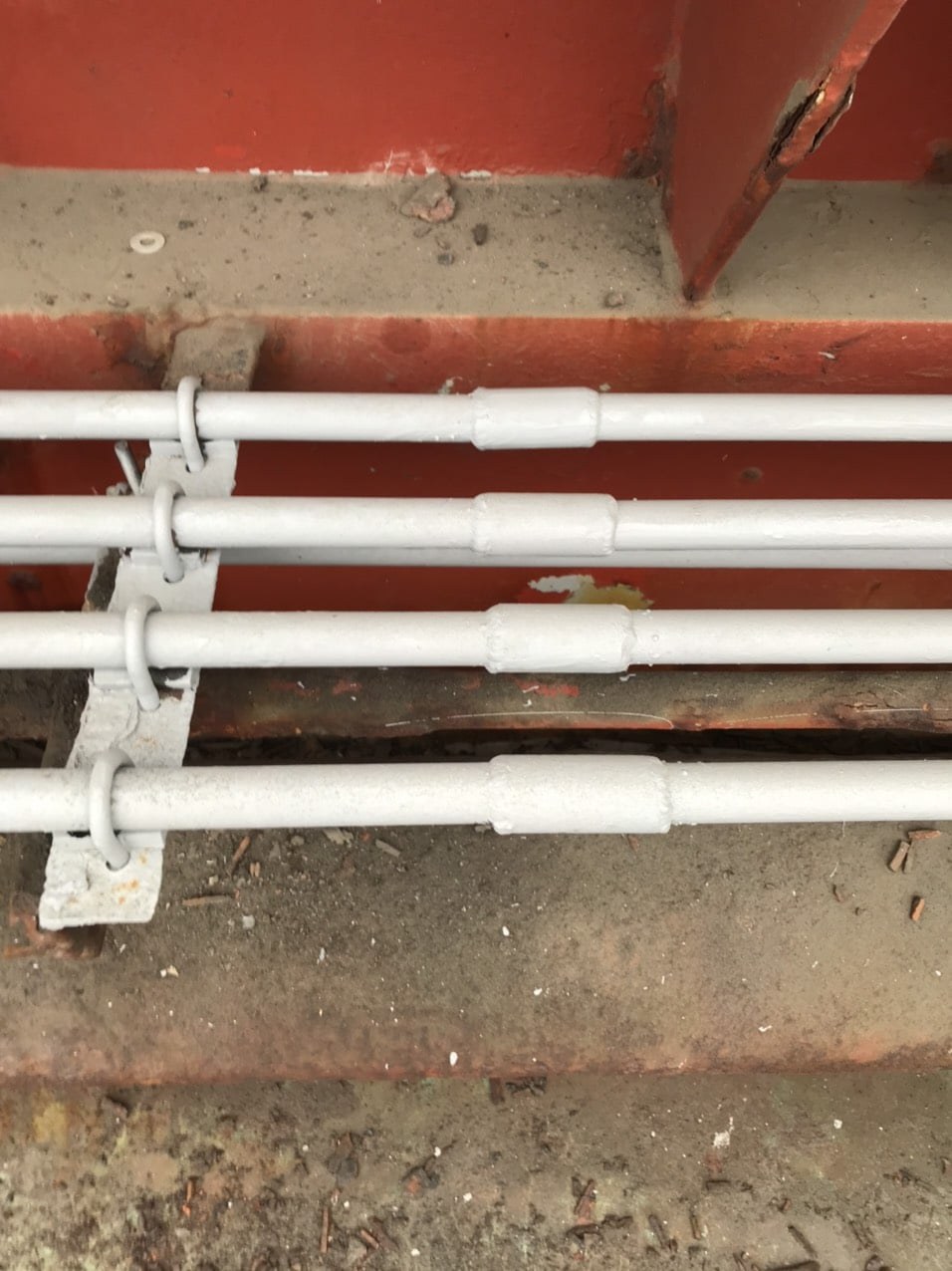 Renewed CO2 system pipes