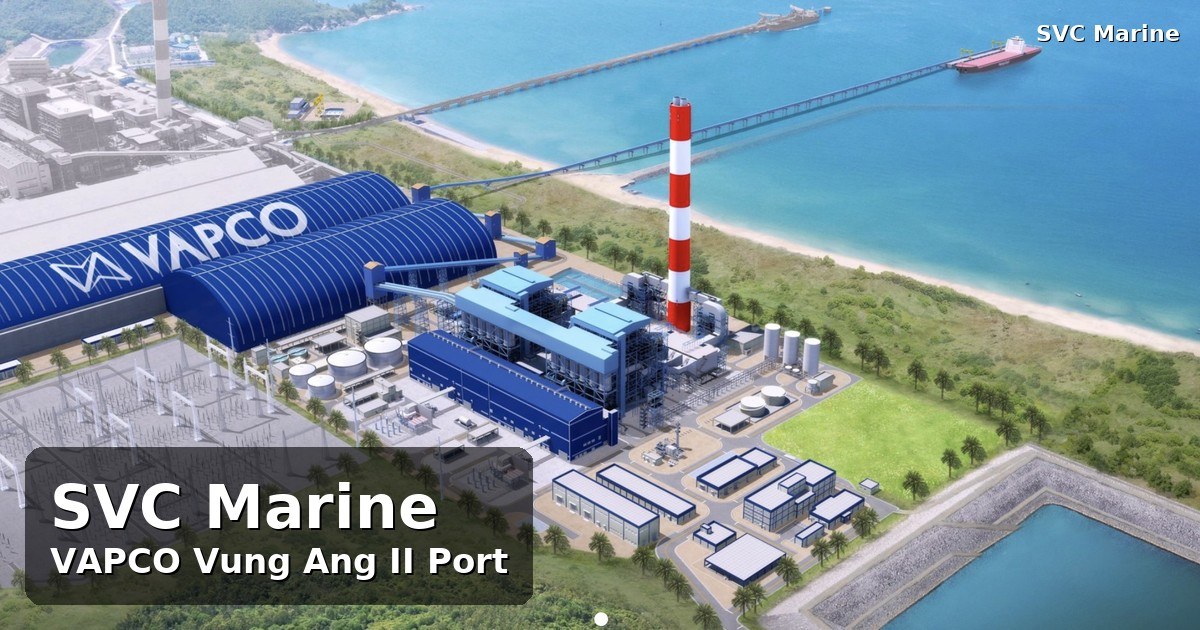 Illustrative banner: VAPCO Vung Ang II Port