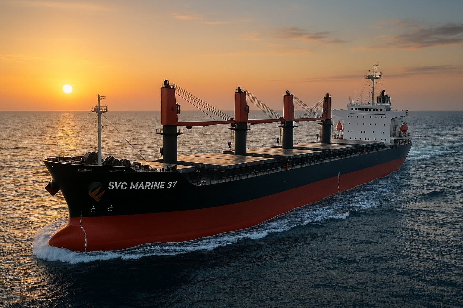 Bulk carrier SVC-B-018 (illustration)