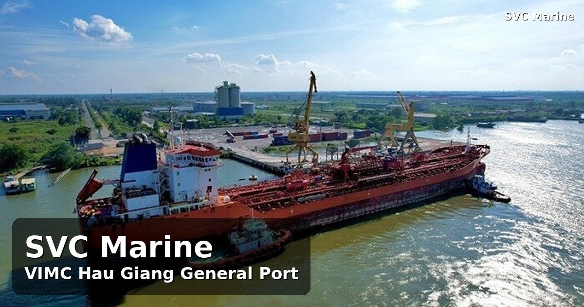 Illustrative banner: VIMC Hau Giang General Port
