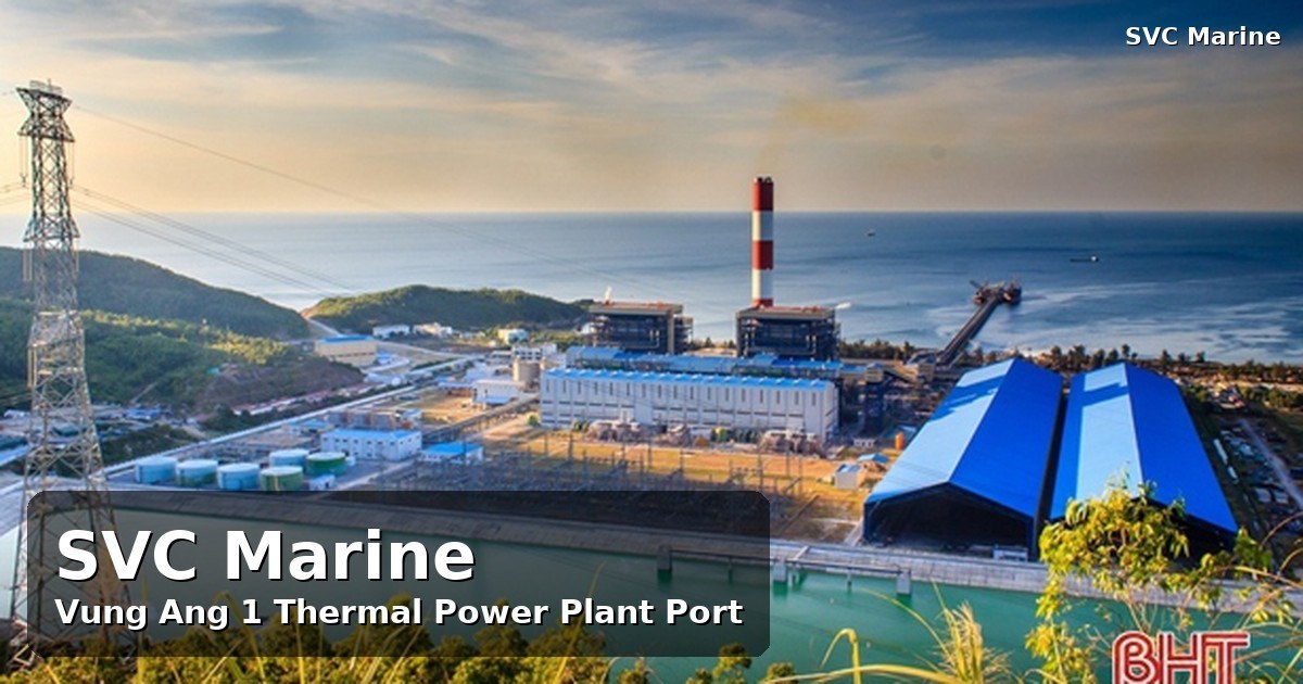 Illustrative banner: Vung Ang 1 Thermal Power Plant Port
