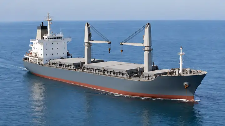 AI-generated illustration of the general cargo vessel type