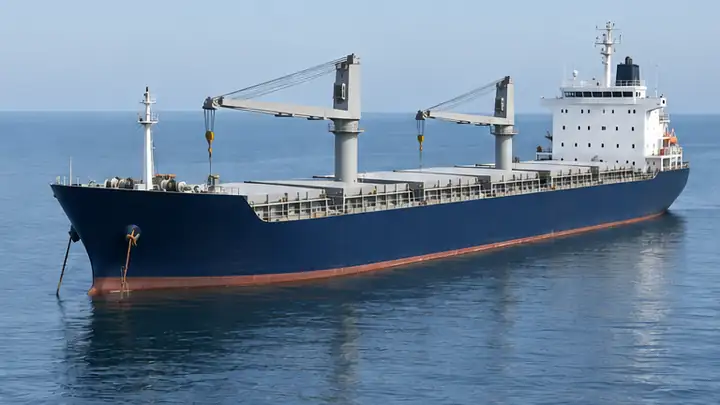 AI-generated illustration of the general cargo vessel type