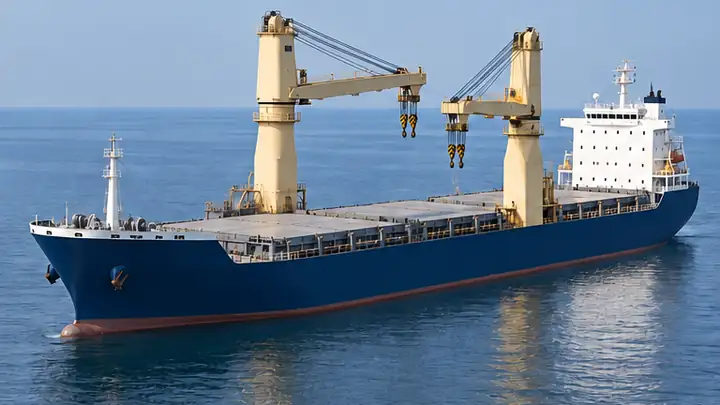AI-generated illustration of the multipurpose vessel (mpp) vessel type
