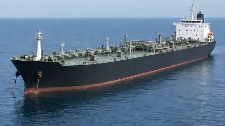 AI-generated illustration of the bunker tanker vessel type