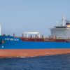SVC MR 50K DWT oil tanker sailing in the ocean. Panamax-size, ABS classed, double hull, 2006 built in Korea – offered exclusively by SVC Marine.