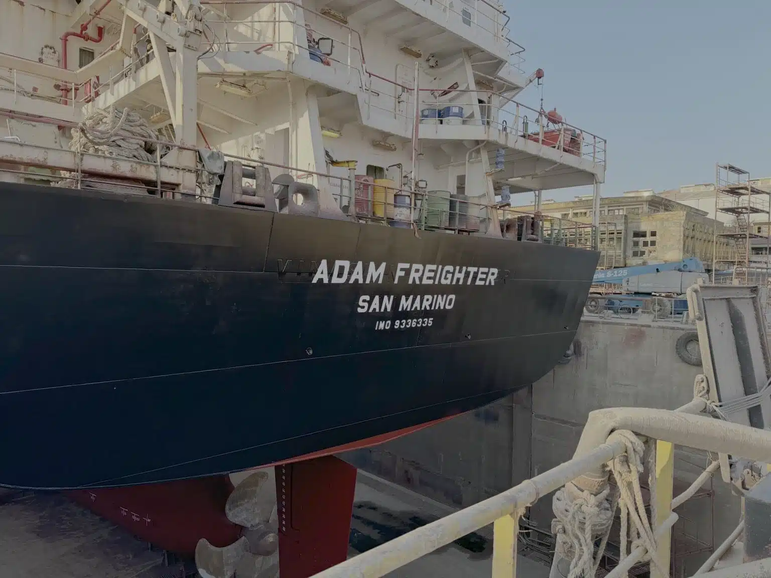 General cargo vessel ex Bien Dong Freighter sold to a Middle East buyer, reclassed to RINA, with delivery follow-up by SVC Marine