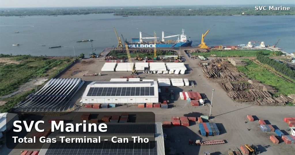 Total Gas Terminal Can Tho Vietnam – SVC Marine ship and gas services