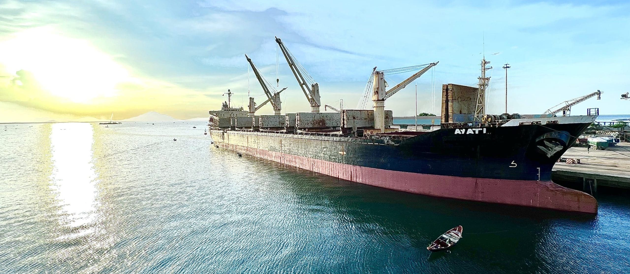 SVC Marine | MV AYATI Loading cargo in Vung Ang port