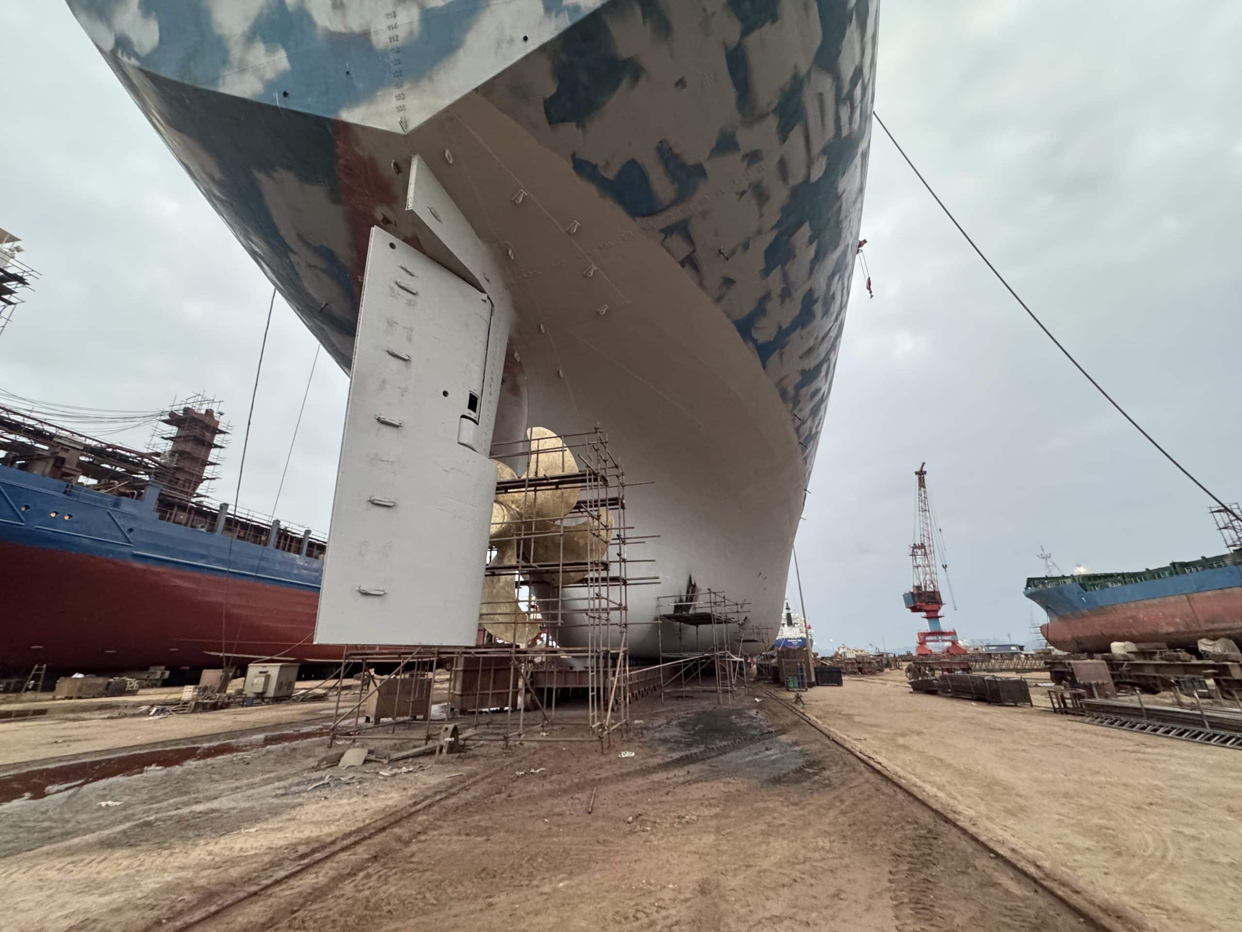 SVC Marine Successfully Supported the Sale, Drydock and DNV Class Renewal of M/V ZBM (ex BOAT BLESSING)
