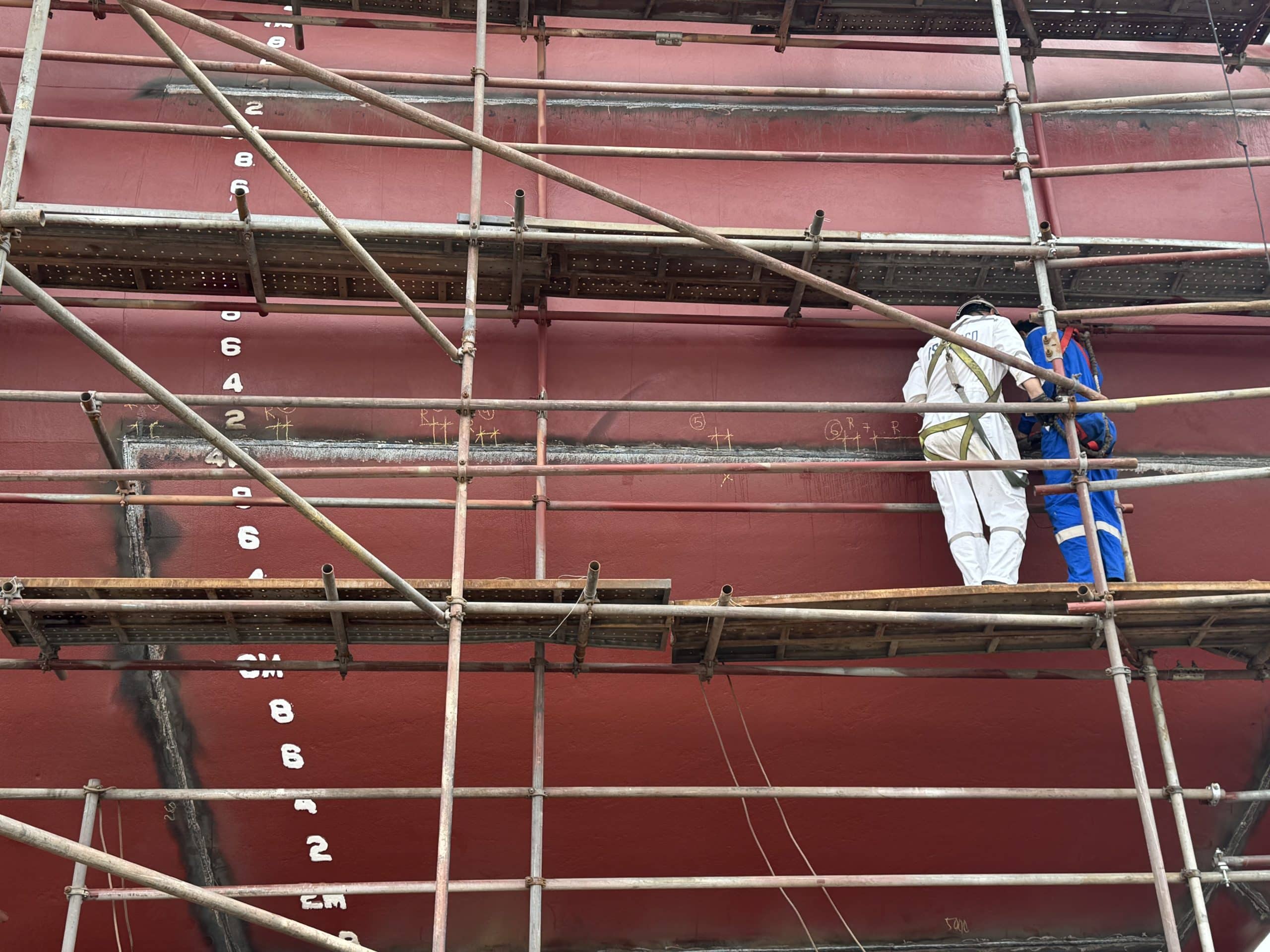 Onboard ship repair attendance in Vietnam by SVC Marine