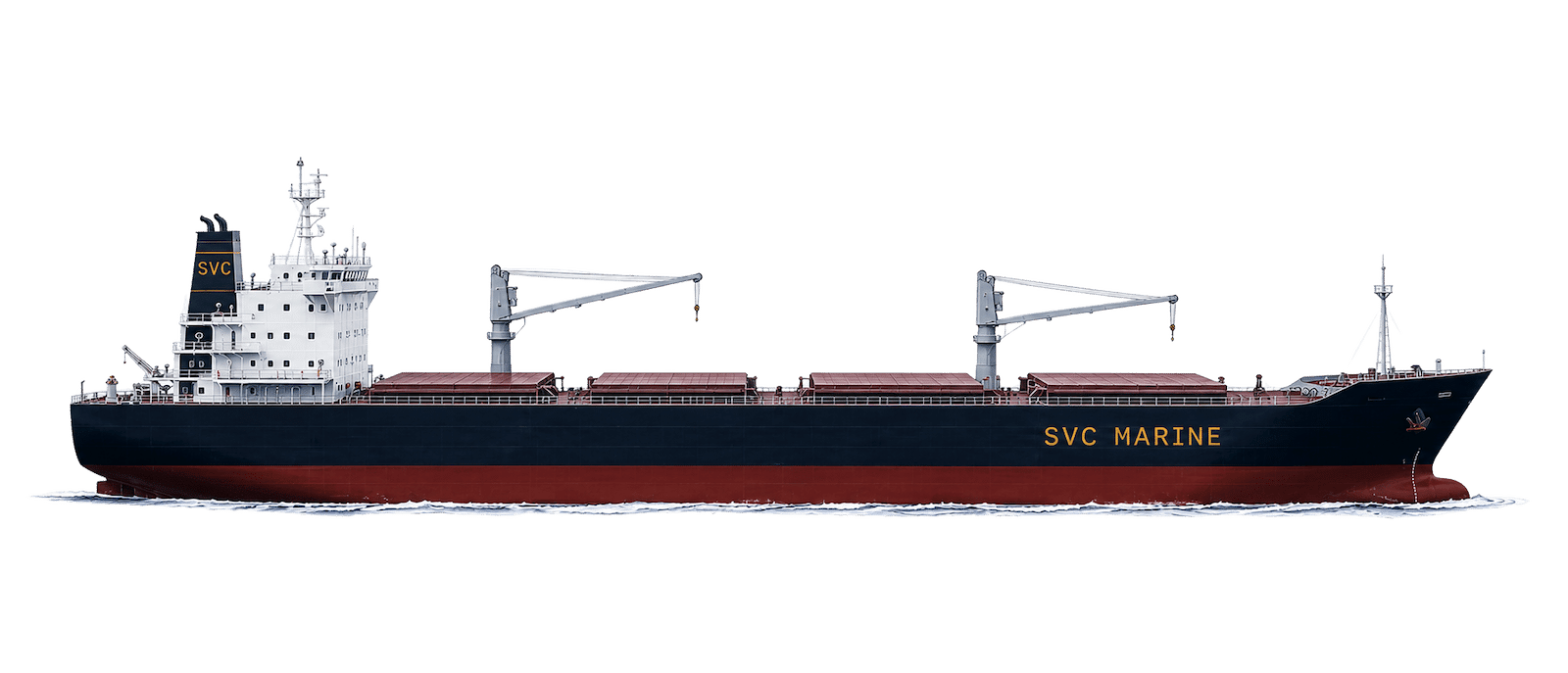 SVC Marine vessel at sea