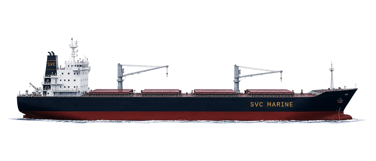 SVC Marine vessel at sea