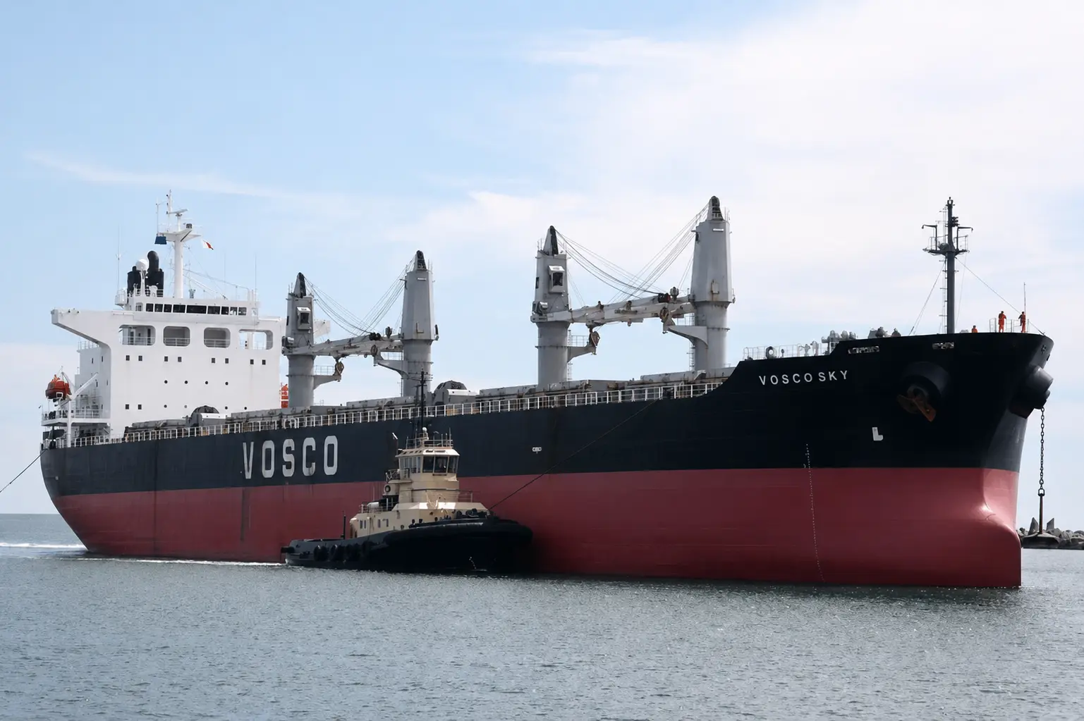 M_V VOSCO SKY 52,523 DWT geared Supramax bulk carrier for sale M/V VOSCO SKY 52,523 DWT geared Supramax bulk carrier for sale